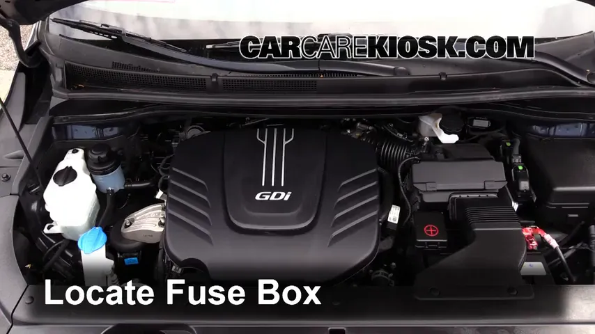 2015 Kia Sedona LX 3.3L V6 Fuse (Engine) Check